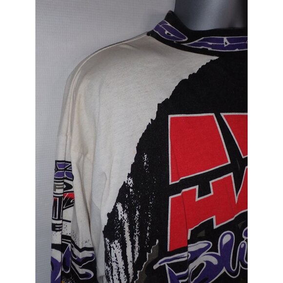Vintage 90s AXO Sport Jersey DyeMax Racing Motocross 1995 Team Issue Mens XXL - Picture 3 of 15
